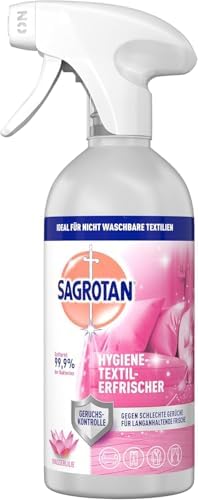 Sagrotan Hygiene Set – 3-teiliges Bundle mit Desinfektionsspray, Textilerfrischer & Hygienespüler für frische Wäsche