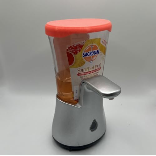 Sagrotan No Touch Seifenspender Deckel - Wiederverwendbare Verschlusskappe für Nachfüller, ideal für Zuhause