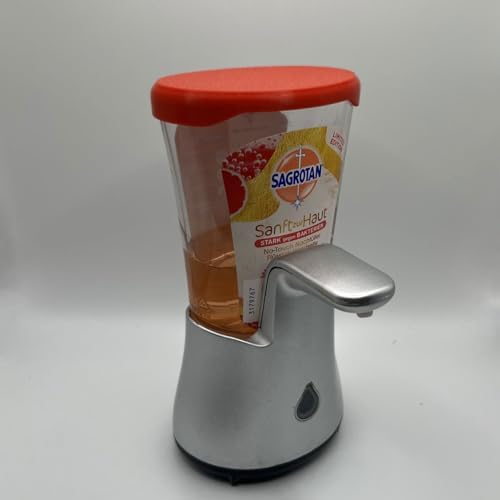 Sagrotan No Touch Seifenspender Deckel - Wiederverwendbare Verschlusskappe für Nachfüller, ideal für Zuhause