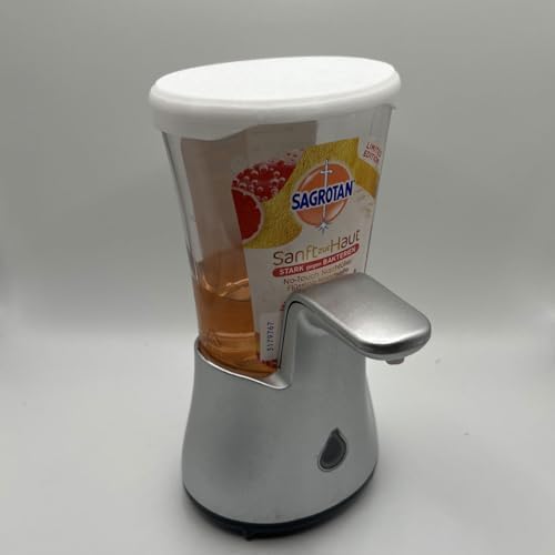 Sagrotan No Touch Seifenspender Deckel - Wiederverwendbare Verschlusskappe für Nachfüller, ideal für Zuhause