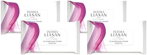 Sagrotan Intima Liasan Intimpflege-Tücher Sensitive, Seifenfrei & Alkoholfrei, 30 Stück für sanfte Pflege unterwegs