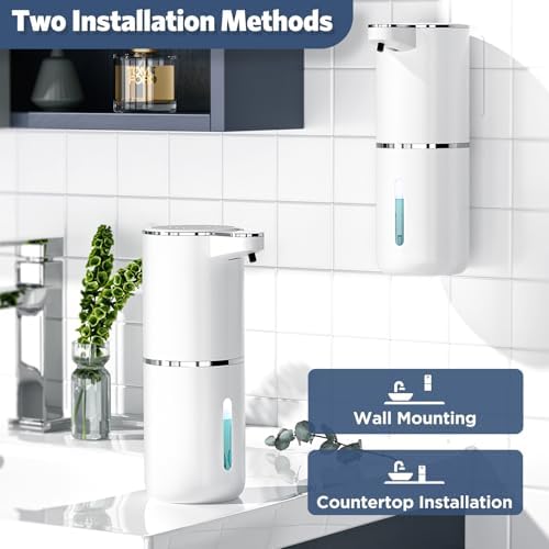 Automatic Seifenspender von Marke - Infrarot Seifenspender 380ml - USB Wiederaufladbar für Küche & Bad