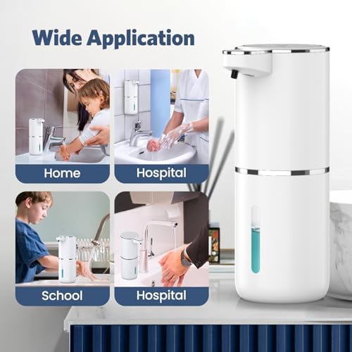 Automatic Seifenspender von Marke - Infrarot Seifenspender 380ml - USB Wiederaufladbar für Küche & Bad