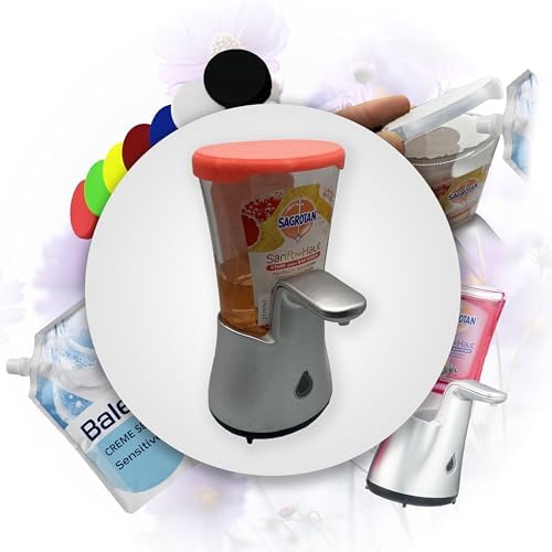 Sagrotan No Touch Seifenspender Deckel - Wiederverwendbare Verschlusskappe für Nachfüller, ideal für Zuhause