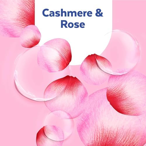 Sagrotan No-Touch Nachfüller Rose und Shea – Sanfte Handseife für den automatischen Seifenspender im Badezimmer – 5 x 25