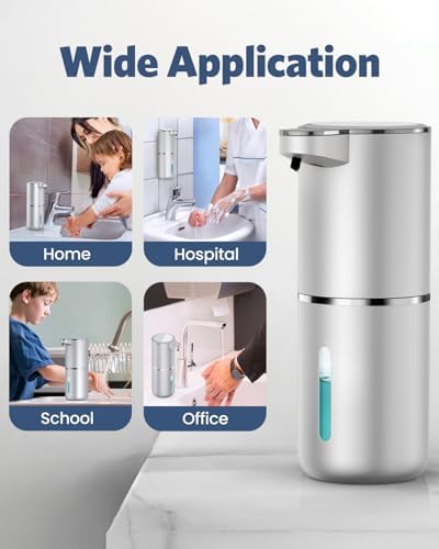 Automatic Seifenspender von Marke - Infrarot Seifenspender 380ml - USB Wiederaufladbar für Küche & Bad