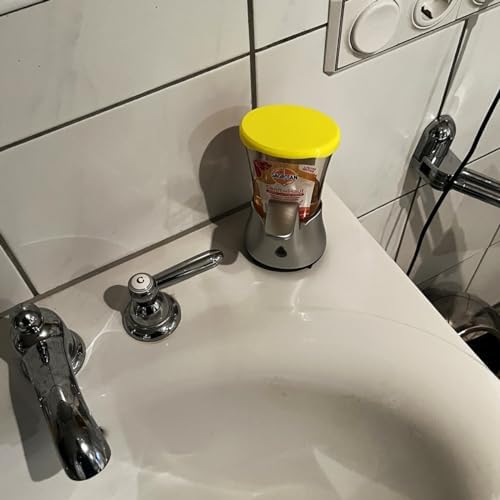 Sagrotan No Touch Seifenspender Deckel - Wiederverwendbare Verschlusskappe für Nachfüller, ideal für Zuhause