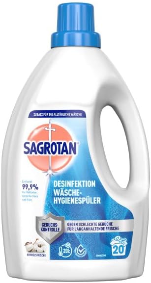 Sagrotan Hygiene Set – 3-teiliges Bundle mit Desinfektionsspray, Textilerfrischer & Hygienespüler für frische Wäsche