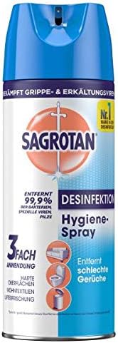 Sagrotan Hygiene Set – 3-teiliges Bundle mit Desinfektionsspray, Textilerfrischer & Hygienespüler für frische Wäsche