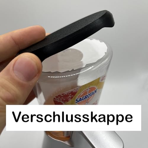 Sagrotan No Touch Seifenspender Deckel - Wiederverwendbare Verschlusskappe für Nachfüller, ideal für Zuhause