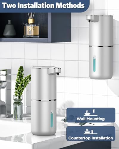 Automatic Seifenspender von Marke - Infrarot Seifenspender 380ml - USB Wiederaufladbar für Küche & Bad