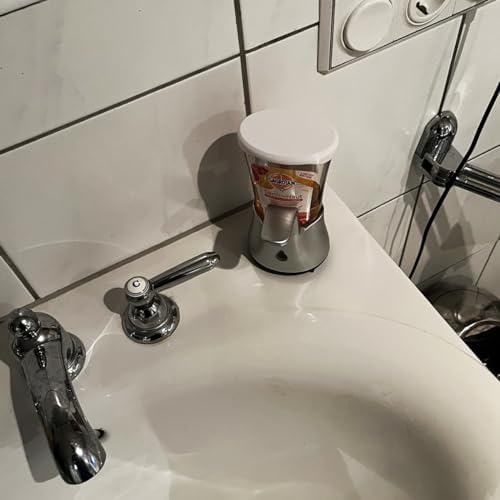 Sagrotan No Touch Seifenspender Deckel - Wiederverwendbare Verschlusskappe für Nachfüller, ideal für Zuhause