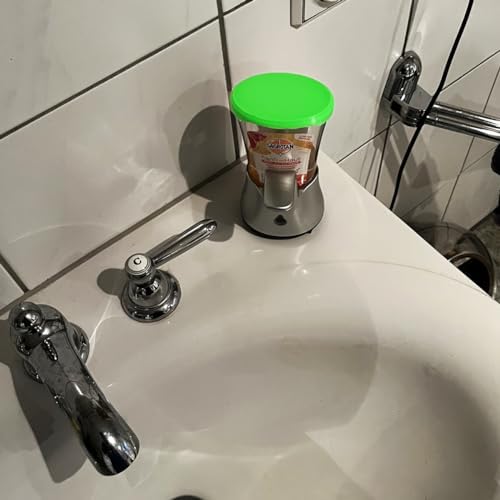 Sagrotan No Touch Seifenspender Deckel - Wiederverwendbare Verschlusskappe für Nachfüller, ideal für Zuhause