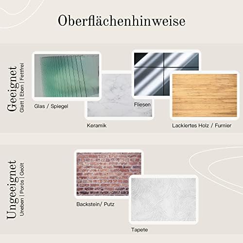 Designfabrik Hamburg | Glas Seifenspender für Bad und Küche | Edelstahl-Pumpspender, modern und elegant | 250ml, Schwarz