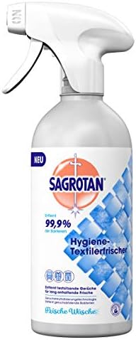 Sagrotan Hygiene Set – 3-teiliges Bundle mit Desinfektionsspray, Textilerfrischer & Hygienespüler für frische Wäsche