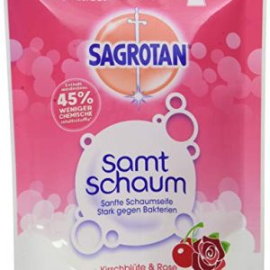 Sagrotan Samtschaum Nachfüller Kirschblüte und Rose – Sanfte Reinigung für ein frisches Zuhause!