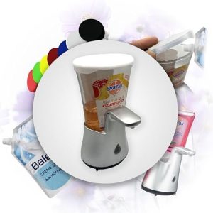 Sagrotan No Touch Seifenspender Deckel - Wiederverwendbare Verschlusskappe für Nachfüller, ideal für Zuhause