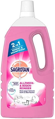 Sagrotan Allzweck-Reiniger Set mit 4 x 1,5l - Frischetraum & Blütenfrische für gründliche Oberflächenreinigung