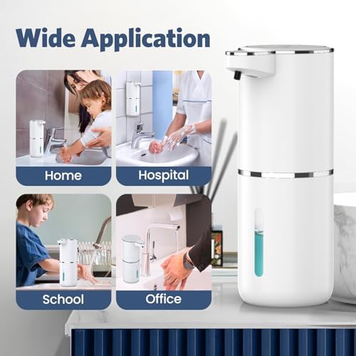 Automatic Seifenspender von Marke - Infrarot Seifenspender 380ml - USB Wiederaufladbar für Küche & Bad