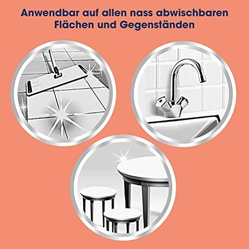 Sagrotan Allzweck-Reiniger Set mit 4 x 1,5l - Frischetraum & Blütenfrische für gründliche Oberflächenreinigung