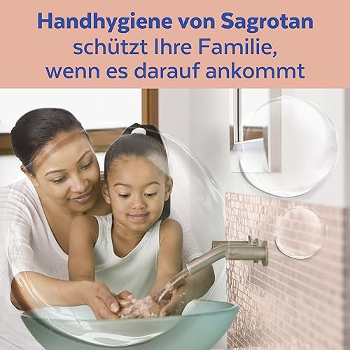 Sagrotan Kids Samt-Schaumseife mit Aloe Vera – Paw Patrol Edition für farbenfrohen Spaß im Bad – 6 x 250 ml