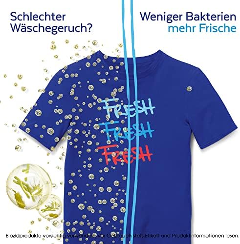 Sagrotan Wäsche-Hygienespüler Sensitiv – Effiziente Desinfektion für frische Wäsche im Vorteilspack (5 x 1,2 l)