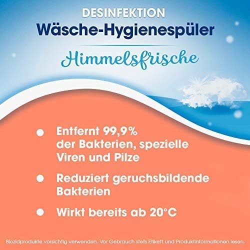 Sagrotan Hygiene Set – 3-teiliges Bundle mit Desinfektionsspray, Textilerfrischer & Hygienespüler für frische Wäsche