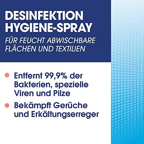 Sagrotan Hygiene Set – 3-teiliges Bundle mit Desinfektionsspray, Textilerfrischer & Hygienespüler für frische Wäsche