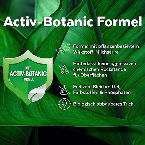 Sagrotan WC-Reinigungstücher – Hygienische Sauberkeit und Glanz für Ihr Bad – 6 x 60 Desinfektionstücher im praktischen